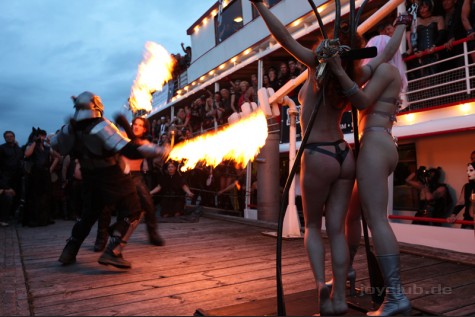 Eine Piershow.