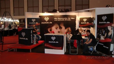 Unser Stand noch einmal in voller Pracht ...